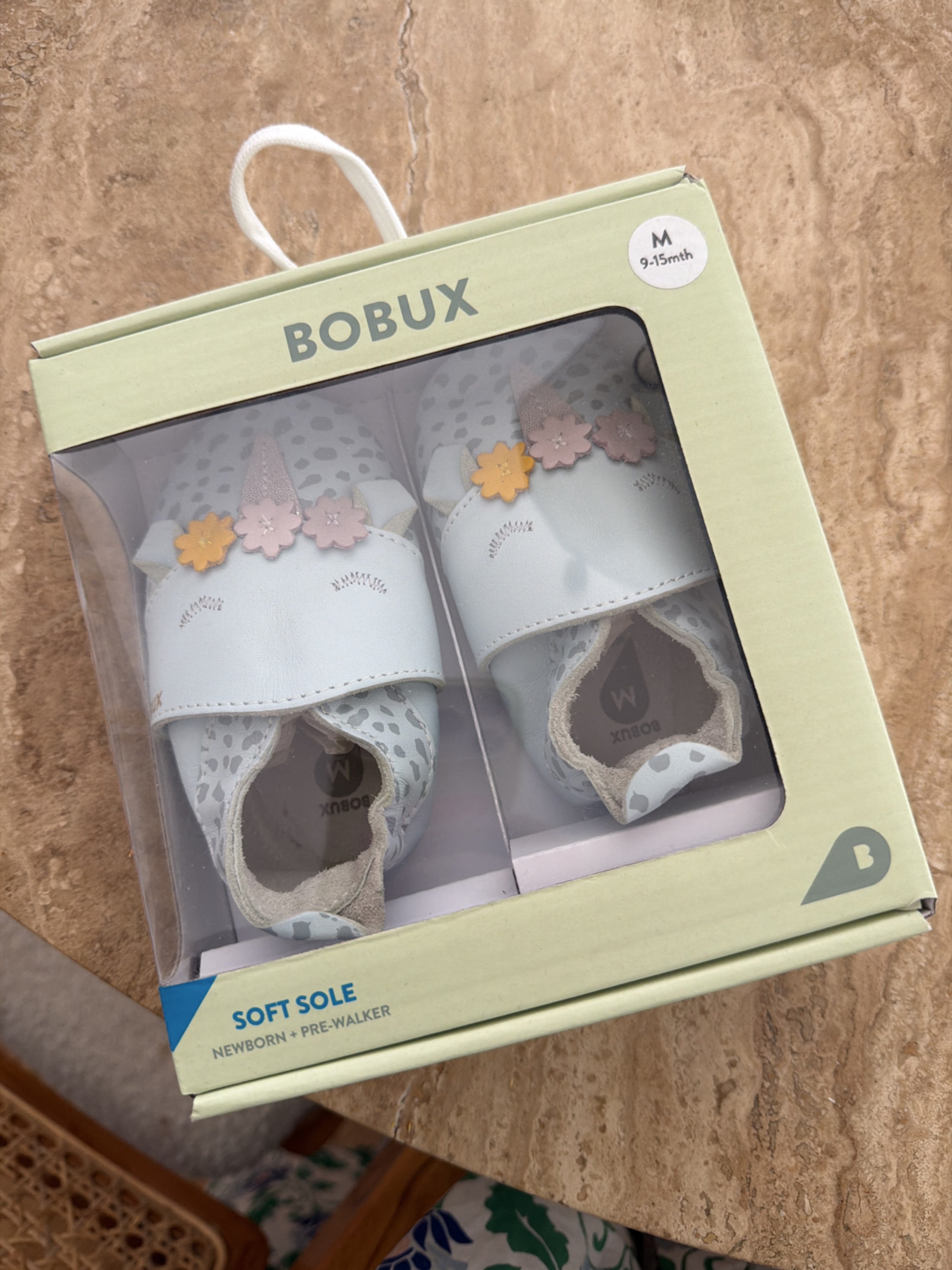 Bobux Soft Sole Baby Shoes M 9-15mth