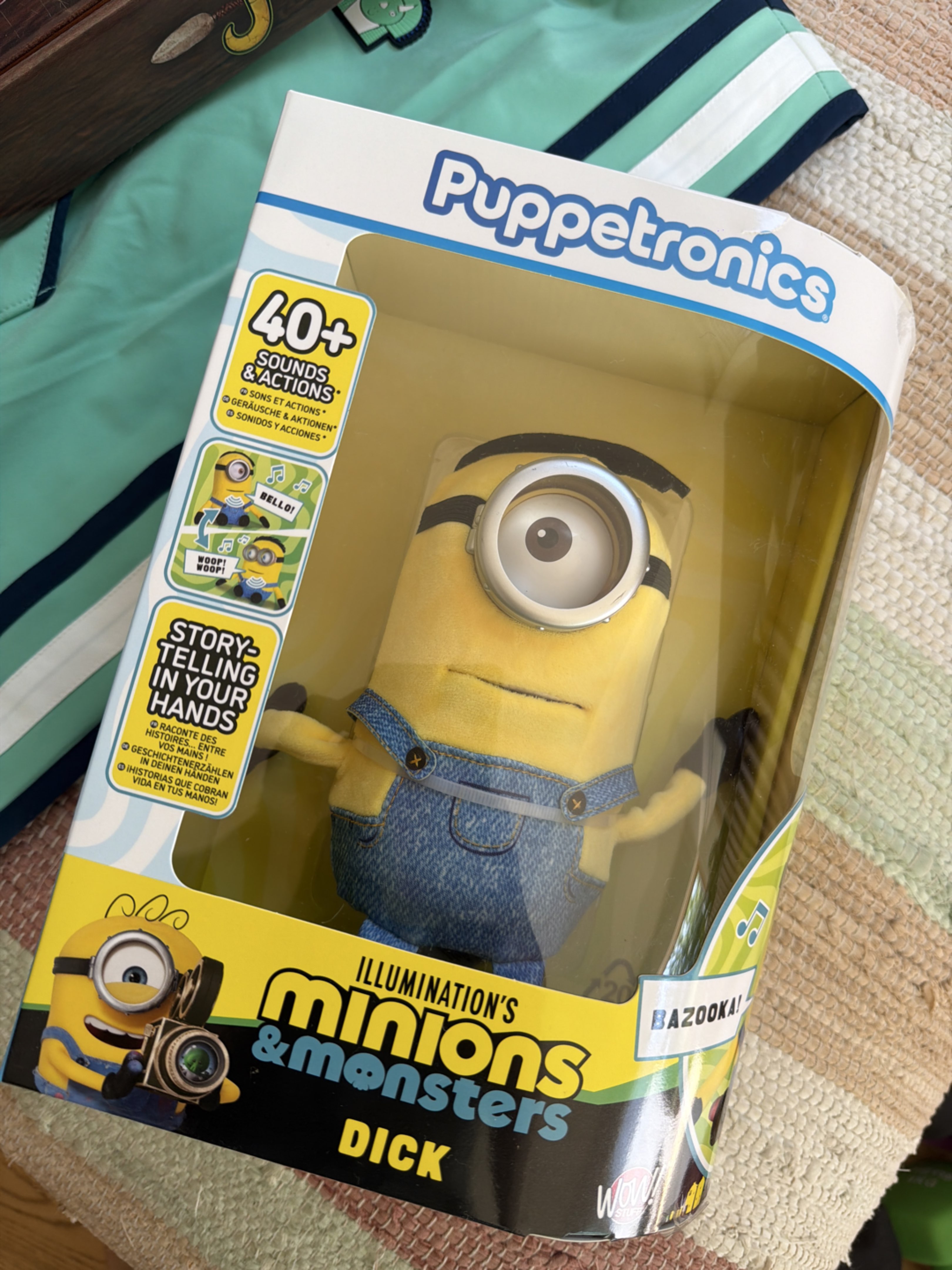 Puppetronics Minions and Monsters Dick Interactive Plush